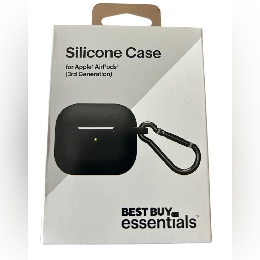 Apple AirPods 3rd Generation Black Silicon Case